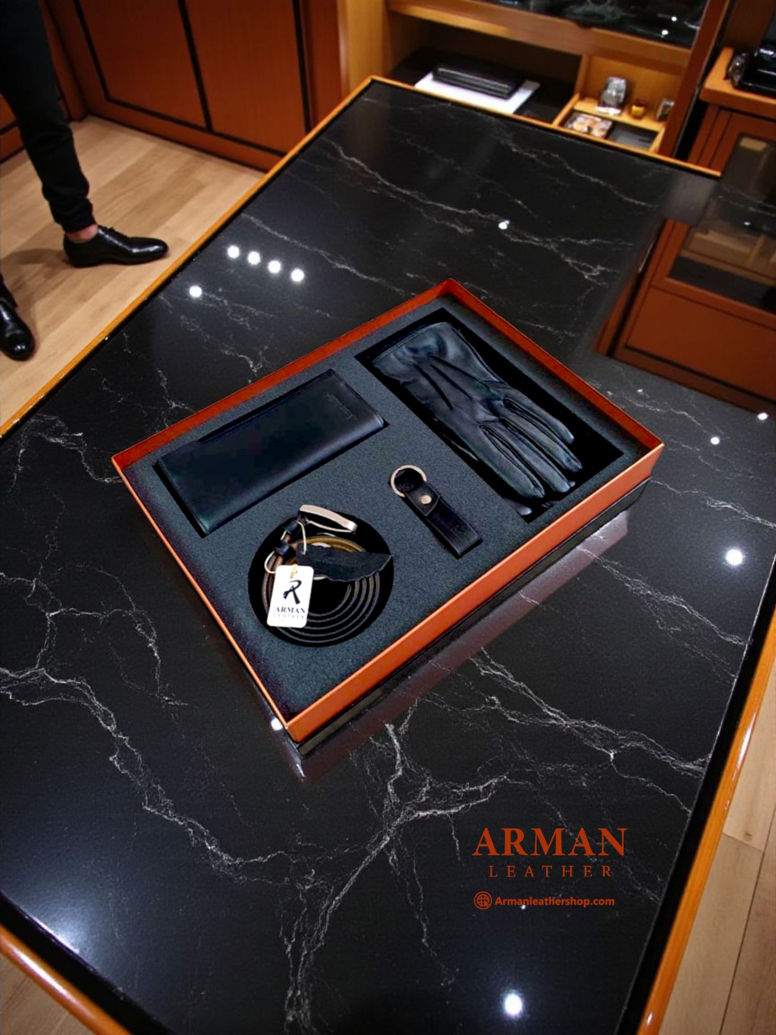 1730810126730_115007 ست هدیه آرمان چرم مدل هیراد 1